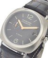 PAM 346 - Radiomir Special Editions in Titanium on Brown Crocodile Leather Strap with Brown Dial