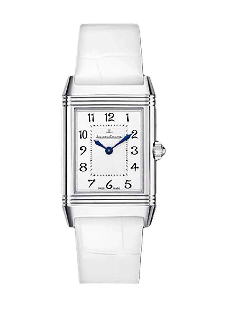 Jaeger - LeCoultre Lady's Duetto Duo Reverso in Steel with Diamond Bezel