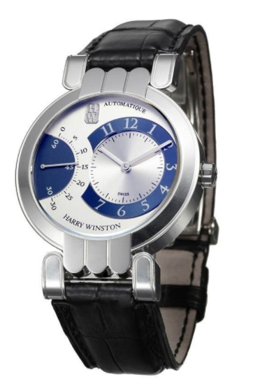 Harry Winston Premier Excenter Perpetual Calendar 37mm Automatic in White Gold