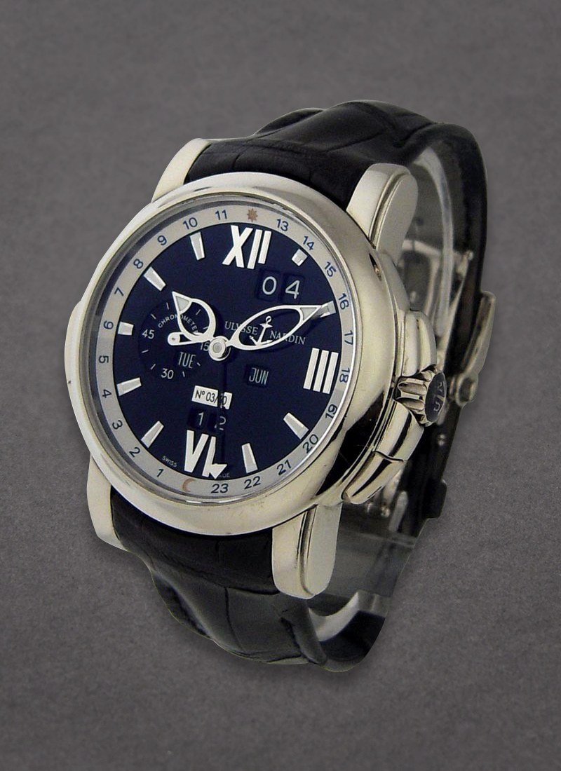 Ulysse Nardin GMT Perpetual 42mm in White Gold - Limited to 60 pcs