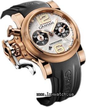 Graham Chronofighter R.A.C. in Rose Gold