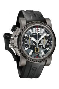 Chronofighter Oversize SAS II Titanium on Rubber with Camouflage Dial