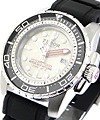 Hydronaut Hydro1200 Steel on Rubber Strap with Silver Dial