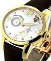 Cat's Eye - Yellow Gold Mother of Pearl Dial 