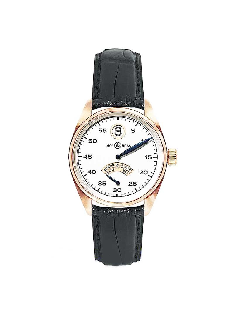 Bell & Ross Vintage 123 Jumping Hour Rose Gold