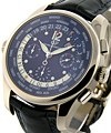World Time Chronograph  WWTC White Gold on Strap