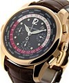 World Time Chronograph - Rose Gold Red and White Inner Bezel