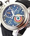 Chronofighter Overlord M III/I Steel on Strap with Black Dial - Limited to 50pcs