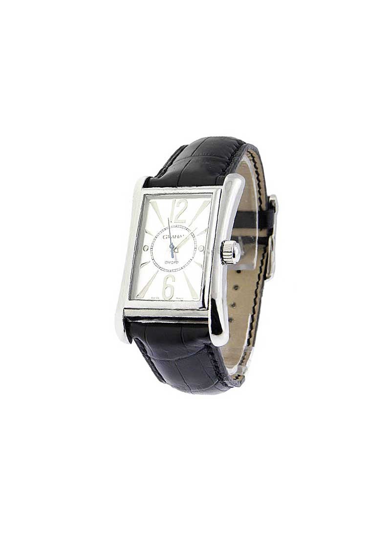 Graham Oxford Automatic Art Deco in Stainless Steel