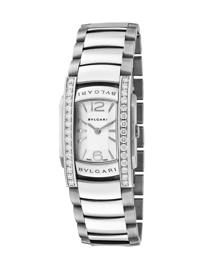 Bvlgari Assioma D - in White Gold with Diamond Bezel