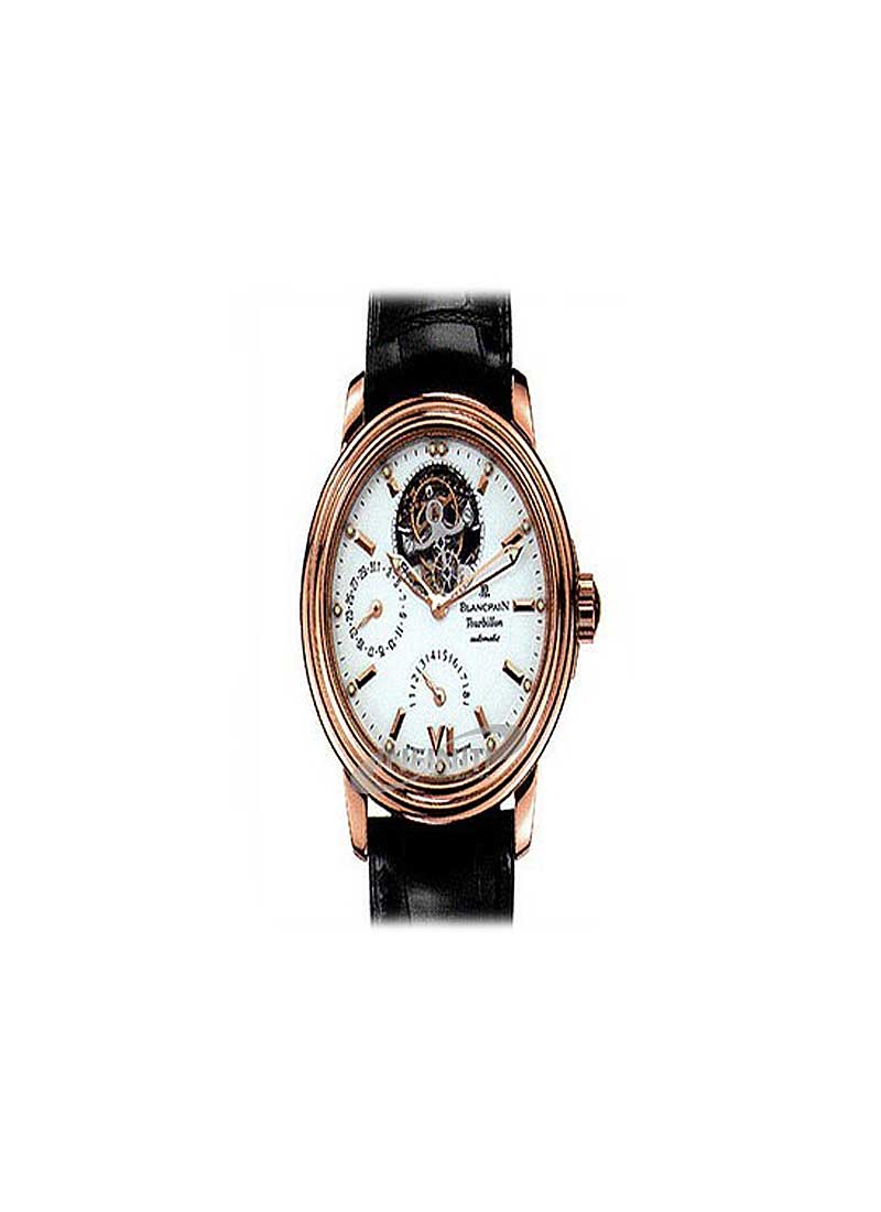 Blancpain Leman Tourbillon Power Reserve 38mm Automatic in Rose Gold