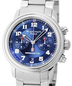 Leman Flyback Chronograph Men's Steel on Bracelet with Galvanic Blue Dial