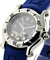 Happy Fish Steel on Blue Strap with Blue Dial 