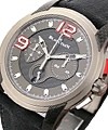 L Evolution Chronograph Flyback - Super Trofeo in Titanium On Black Leather Strap with Black Carbon Fiber Dial - Limited Edition of 600pcs