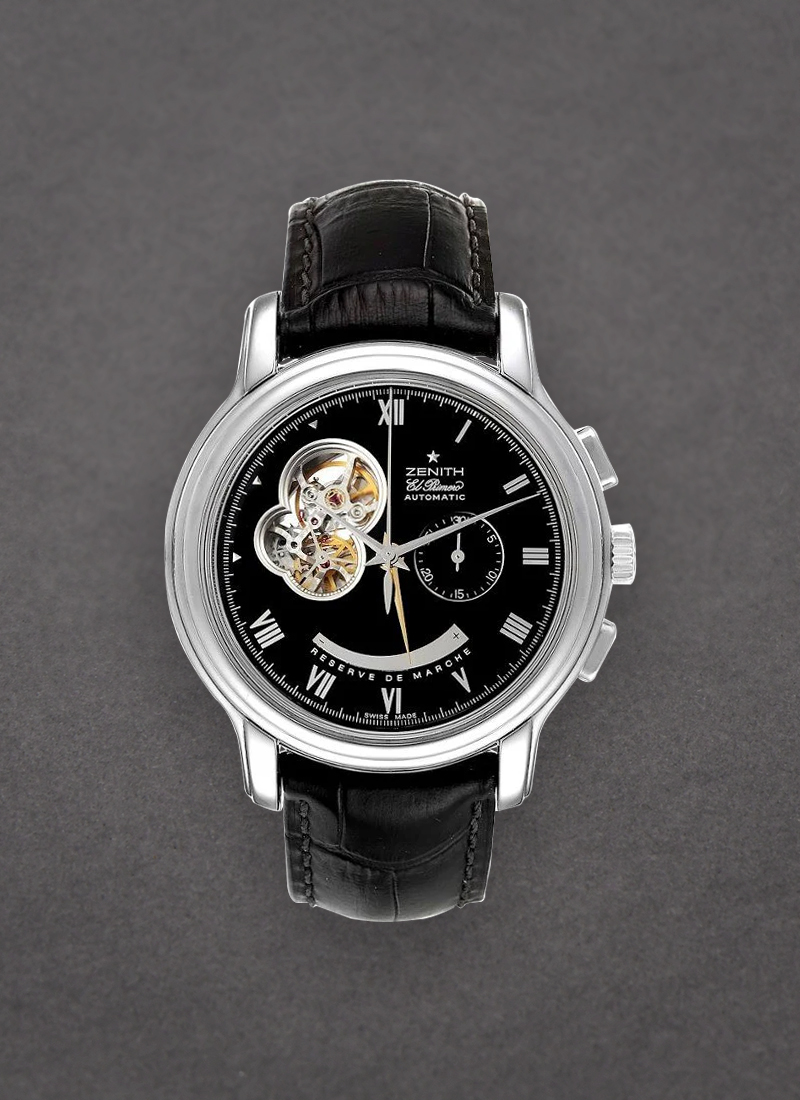 Zenith Chronomaster XXT Open in Steel