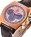 Vintage 1969 Chronograph Limited Edition of 250pcs Rose Gold on Strap with Pink Gold and Copper Dial