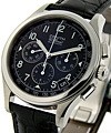  El Primero Chronograph in Steel Black Dial on Black Strap