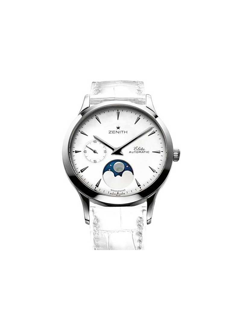 Zenith Class Elite Lady Moonphase in Stee