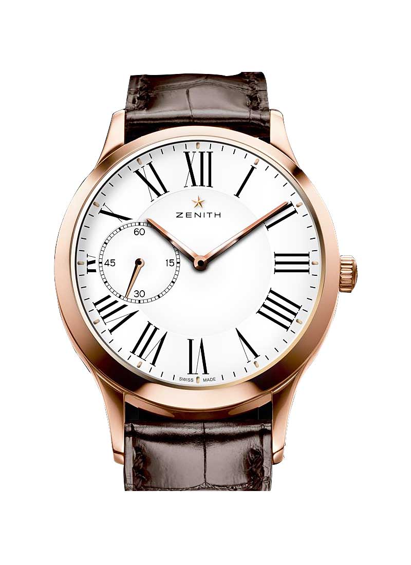 Zenith Class Ultra Thin Lady Automatique in Rose Gold