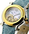 Happy Sport Round  2-Tone - Small Size with Moon and Stars on Strap