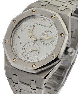 Royal Oak Dual Time Steel on Bracelet with White Dial