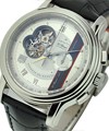 Chronomaster Open Anniversary - Limited Edition Steel on Strap with Silver Guilloche Dial 