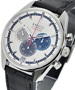 El Primero Striking 10th - Limited to 1969 pcs Steel on Strap with Silver Dial