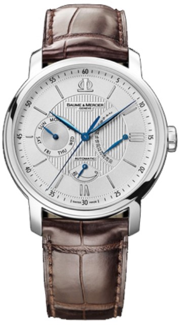 Classima Executives Men's in Steel Steel on Strap with Silver Dial