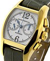  Lady's Richeville Chronograph  Yellow Gold on Strap 
