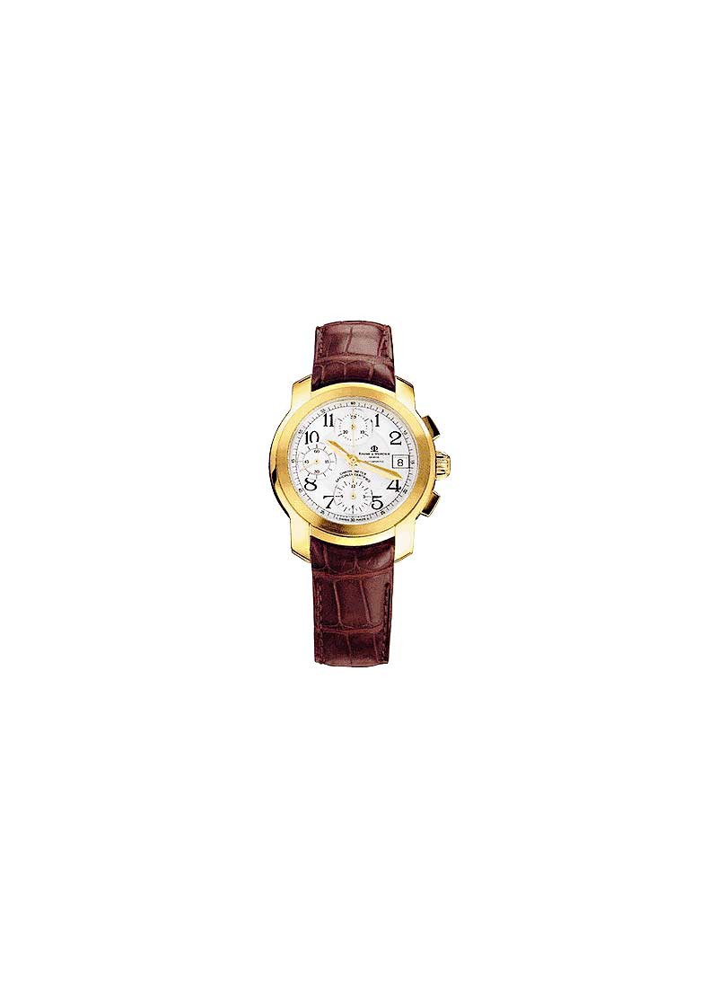 Baume & Mercier Capeland Chronograph in Yellow Gold