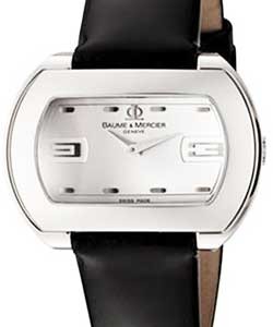 Hampton City Ladies in Steel Steel on Strap with Silver Dial