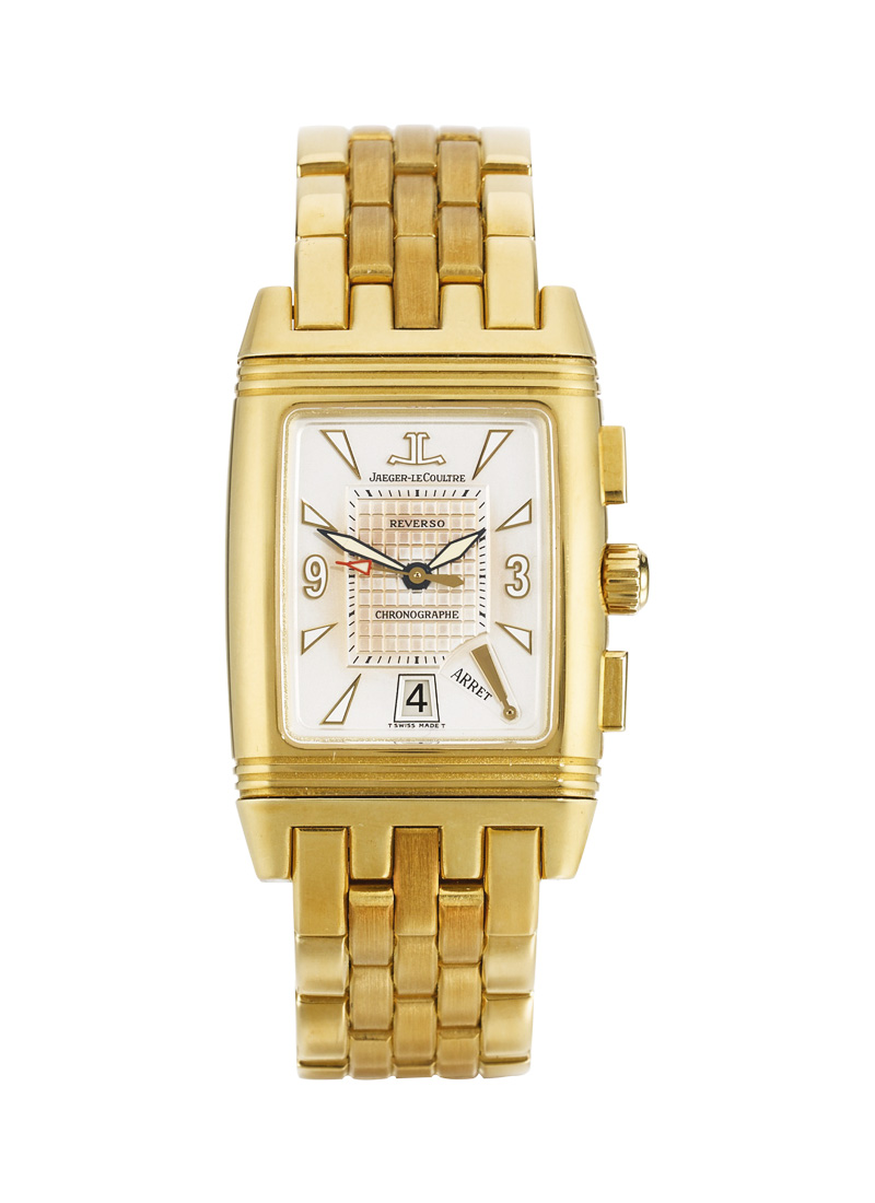 Jaeger - LeCoultre Gran' Sport Reverso Chronograph in Yellow Gold