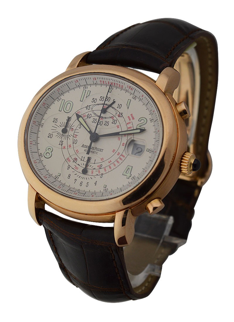 Audemars Piguet Millenary Chronograph in Rose Gold