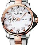 Admiral's Cup Competition 48mm  in 2-Tone on Titanium and Rose Gold Bracelet with White Dial