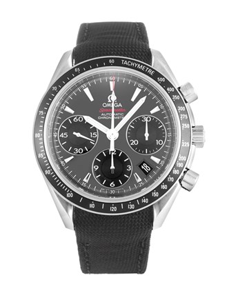 Omega Speedmaster Date 40mm Automatic in Steel with Black Tachymetre Bezel