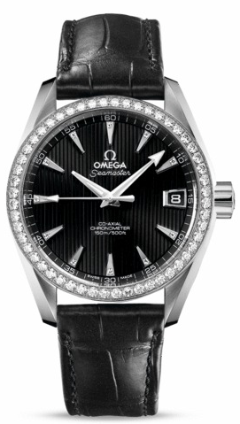 Omega Seamaster Aqua Terra Ladies - Diamond Bezel