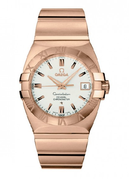 Omega Constellation Double Eagle in Rose Gold
