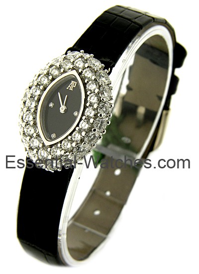 Audemars Piguet Lady's Diamond watches in White Gold with Diamonds Bezel