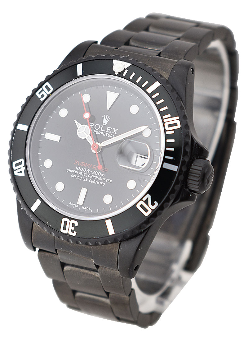Gents Rolex Submariner 16610 With Box & Papers - Black Dial, Steel Bracelet