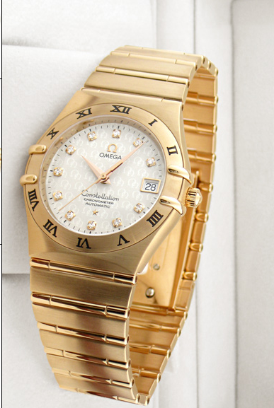 1104.35.00 Omega Constellation Men's Rose Gold | Essential Watches