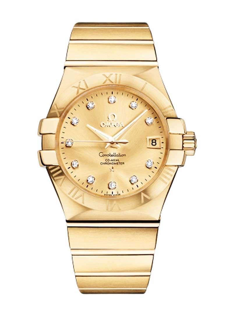 Omega Constellation in Yellow Gold