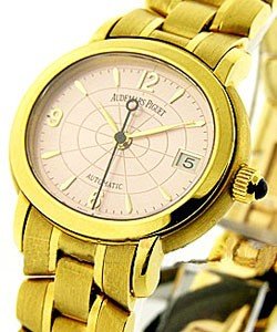  Lady's Millenary in Yellow Gold on Yellow Gold Bracelet with Pink Dial