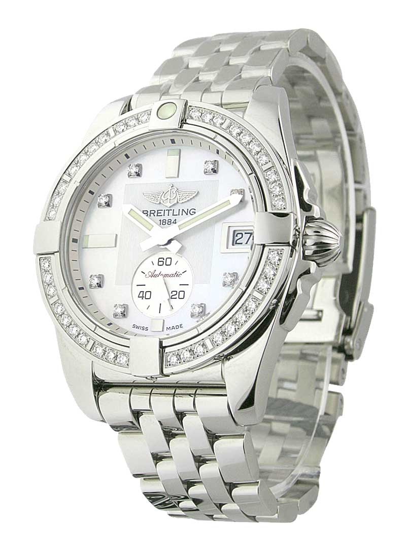 Breitling Galactic 36 Automatic in Steel with Diamond Bezel