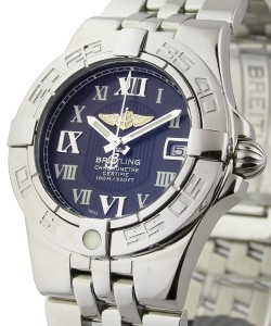 Galactic 30 Ladies' Quartz in Steel Steel on Bracelet with Black Dial