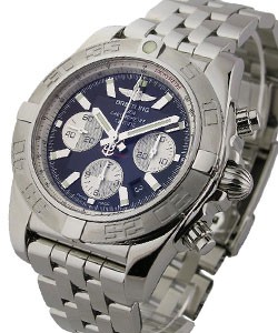 Chronomat B01 Men''s Automatic in Steel Steel on Bracelet with Black Dial