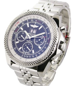 Bentley Collection 6.75 Mens Automatic in Steel Steel on Bracelet with Black Dial