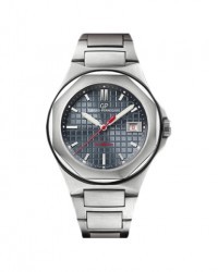Laureato EVO3 40th Anniversary in Steel  On Bracelet with Grey Waffled Dial