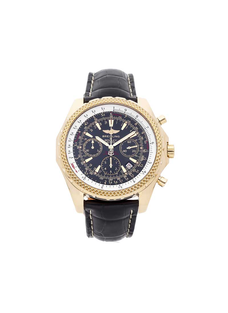 Breitling Bentley Motors Mens Automatic Chronograph in Yellow Gold