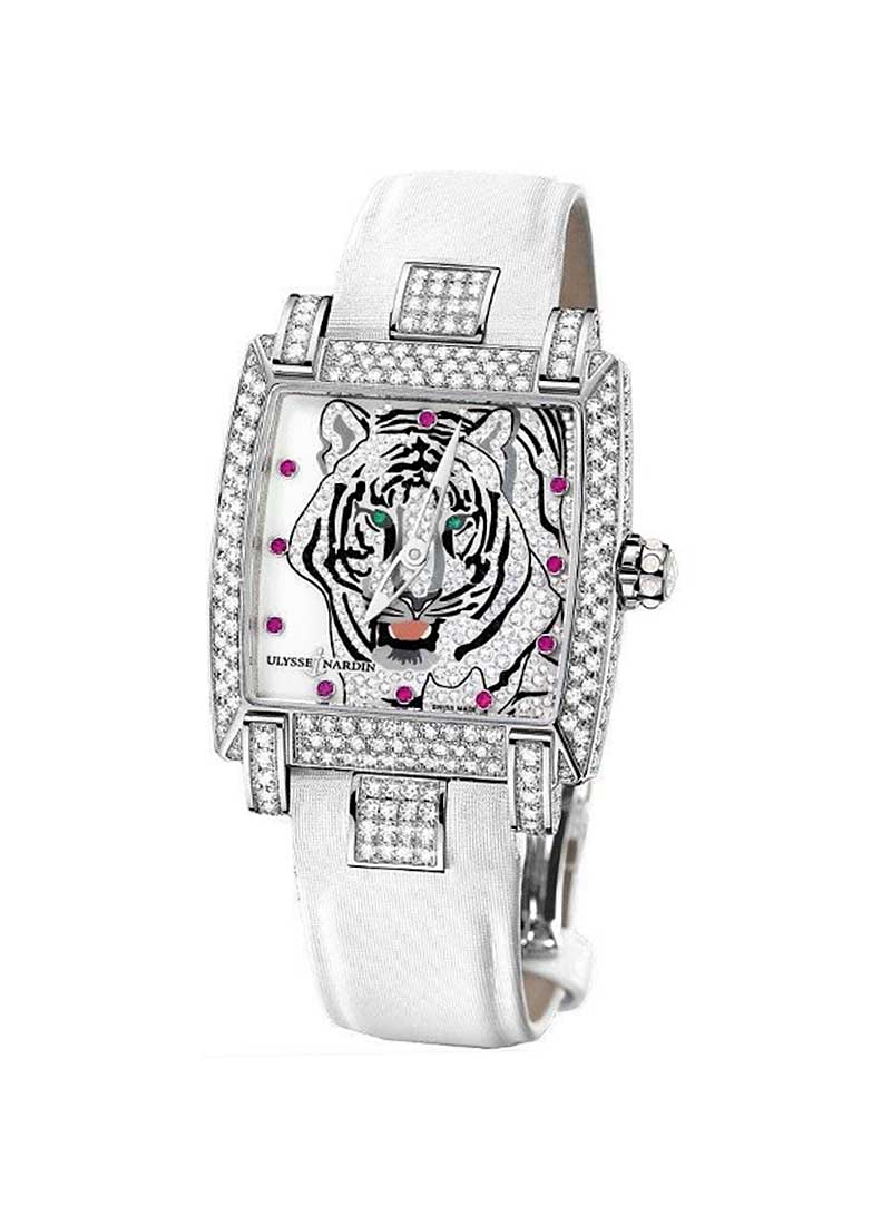 Ulysse Nardin Caprice Automatic in White Gold with Diamond Bezel- Limited to 28 pcs