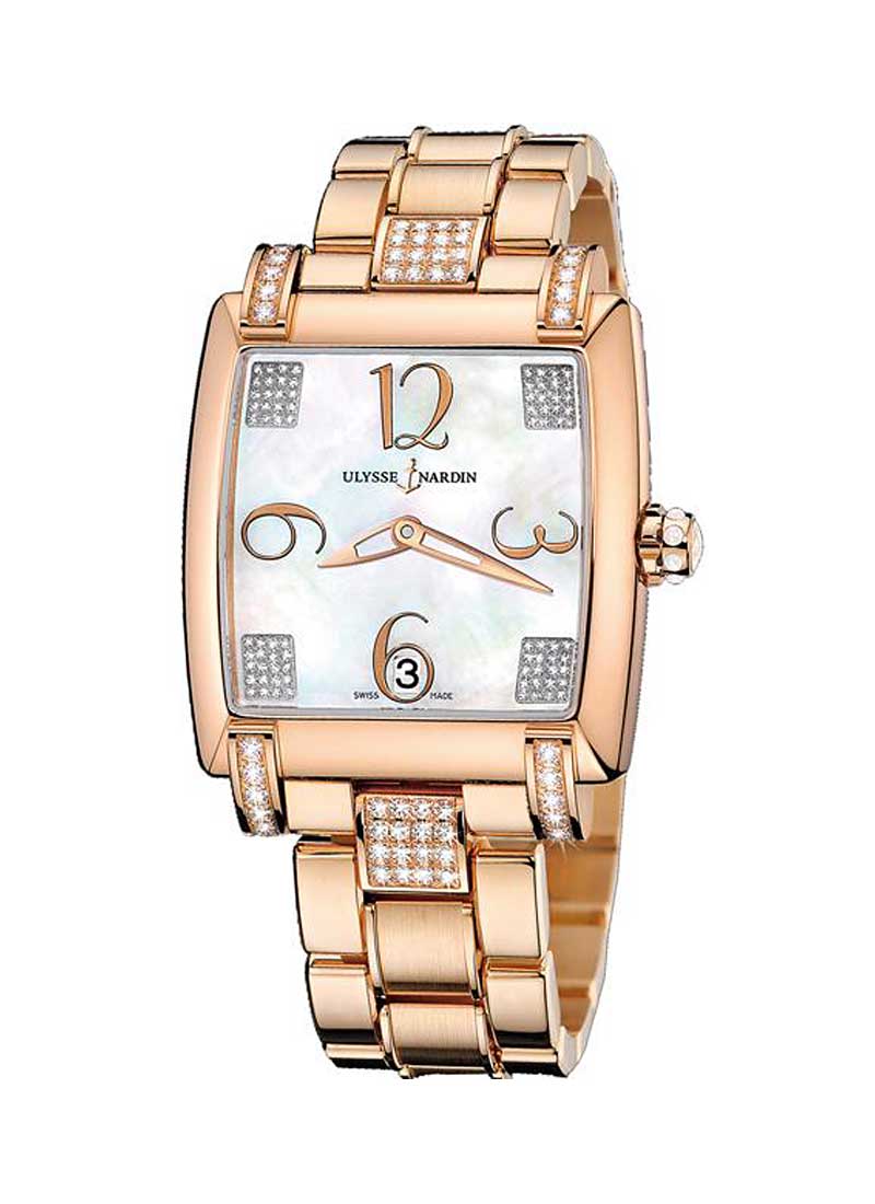 Ulysse Nardin Caprice Automatic in Rose Gold with Diamond